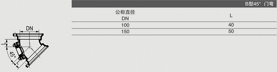 B型45° 门弯 (2)